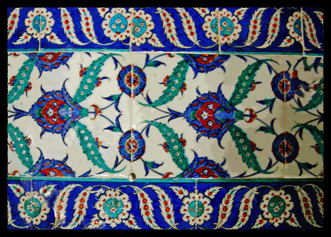 Tiles from the Topkapi palace, Istanbul